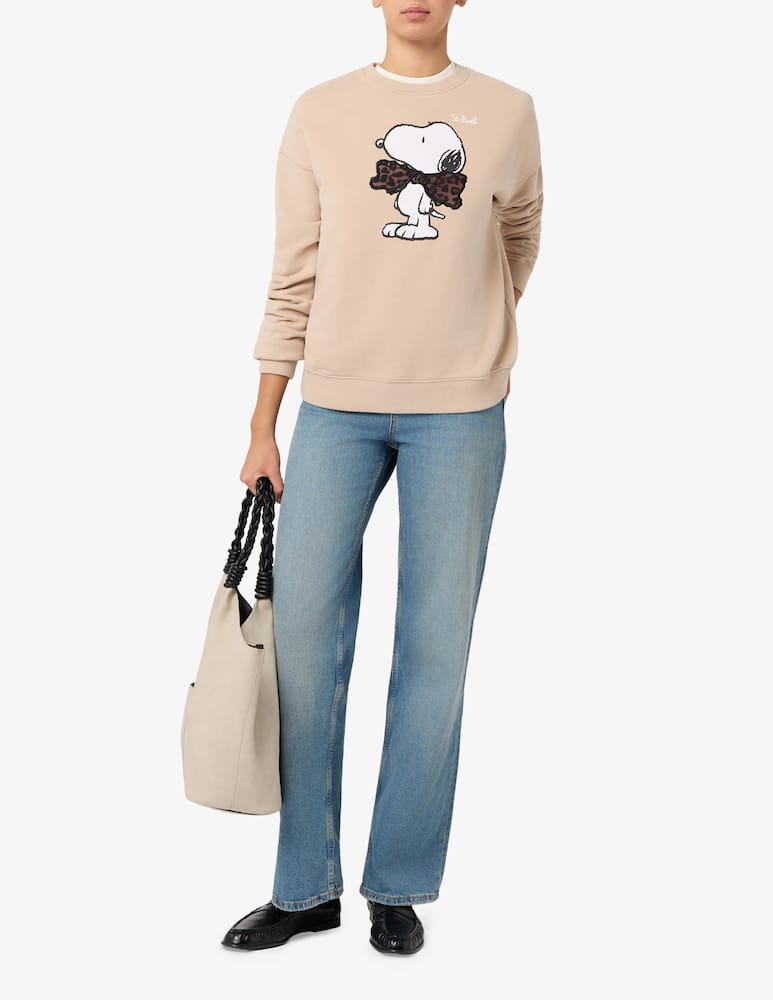 rinascente MC2 Saint Barth Snoopy roundneck sweatshirt