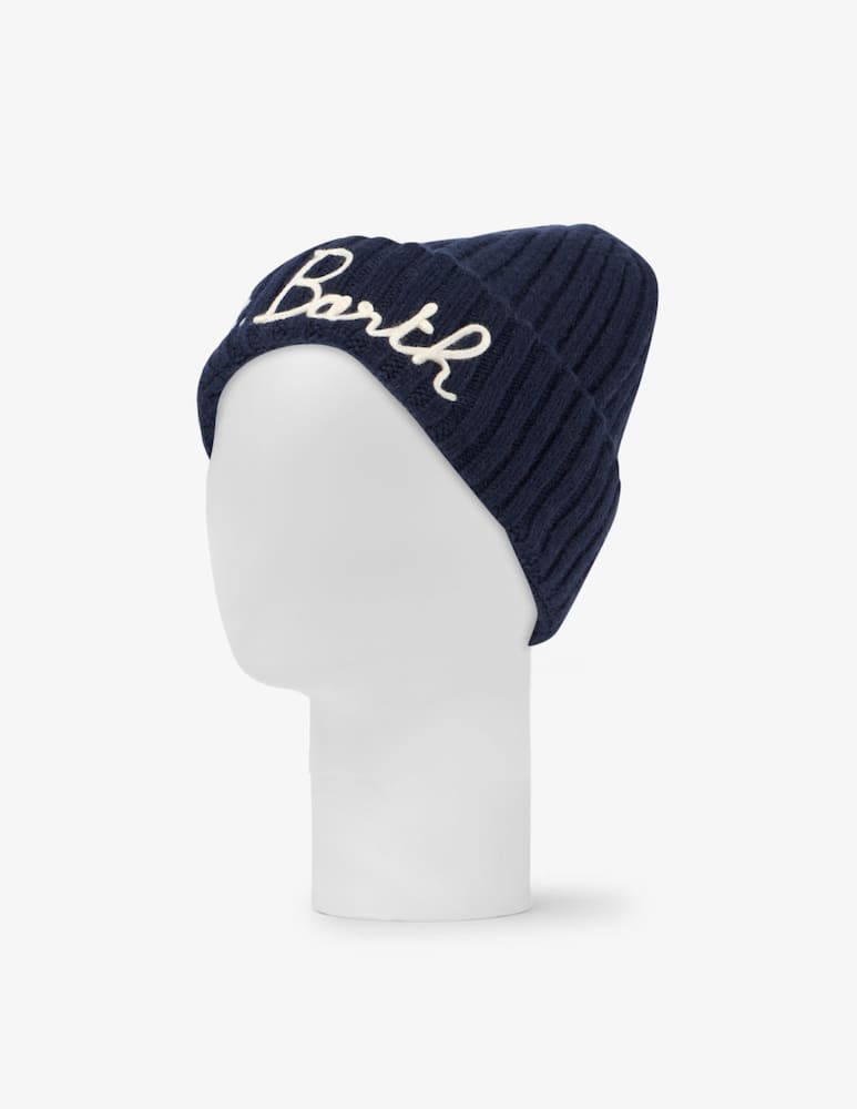 rinascente MC2 Saint Barth Beanie lavorato con logo
