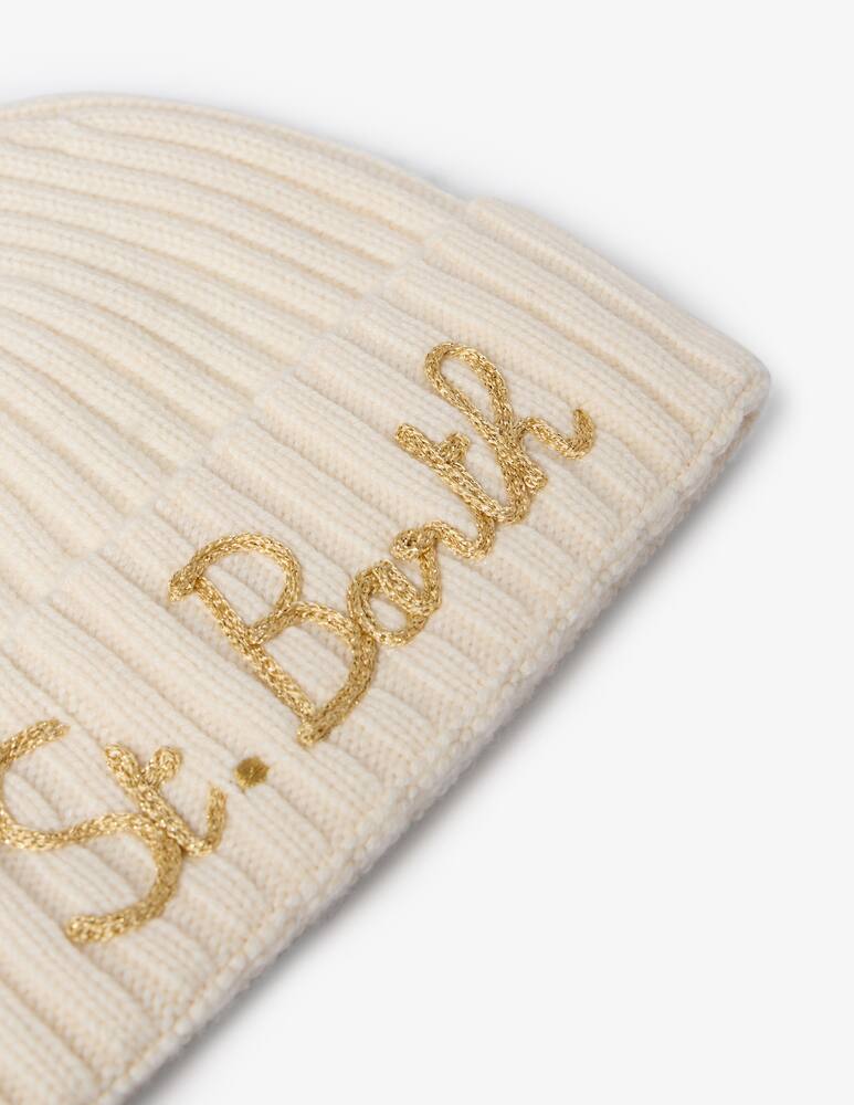 rinascente MC2 Saint Barth Knitted beanie with logo