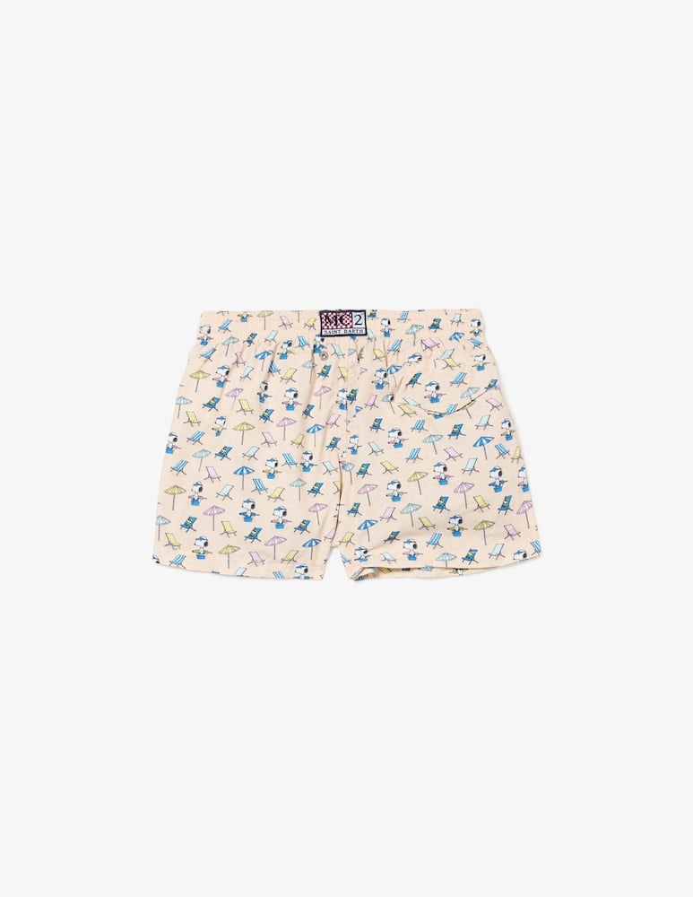 rinascente MC2 Saint Barth Snoopy beach print shorts