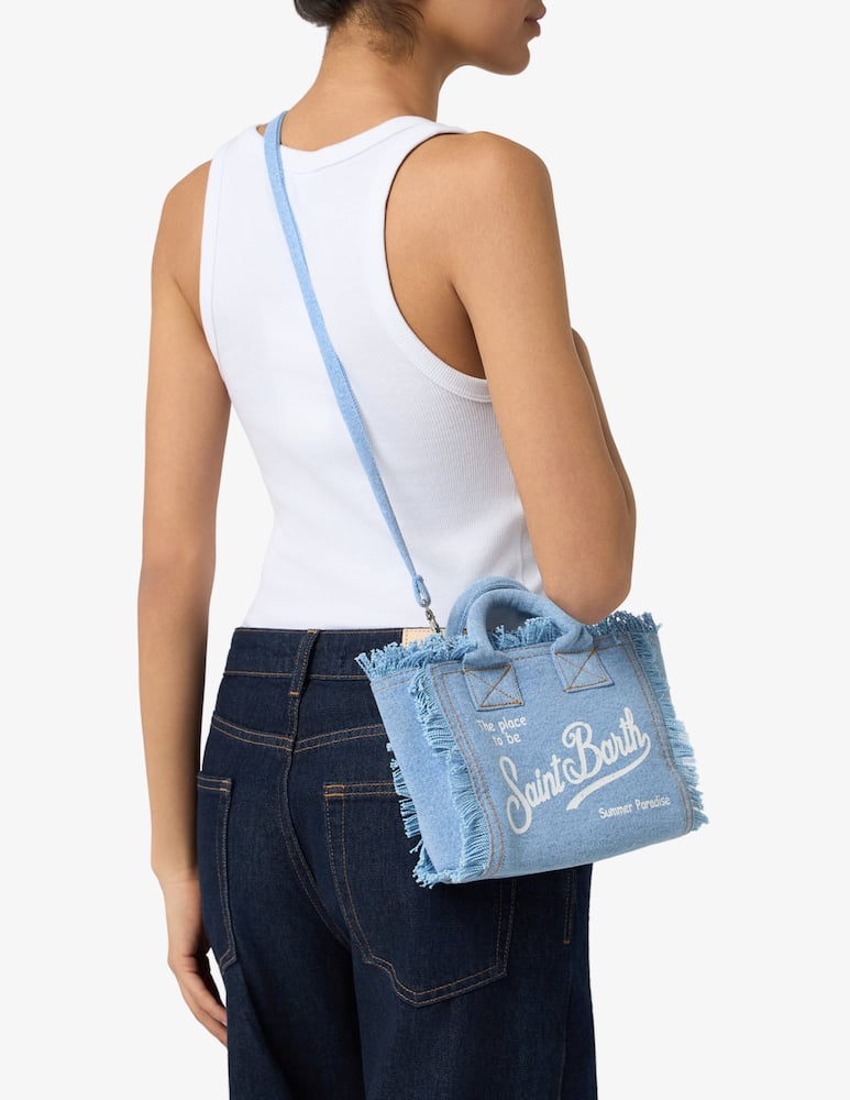 rinascente MC2 Saint Barth Fringed Saint Barth shoulder bag