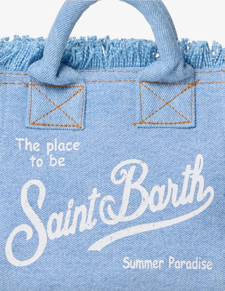 rinascente MC2 Saint Barth Fringed Saint Barth shoulder bag