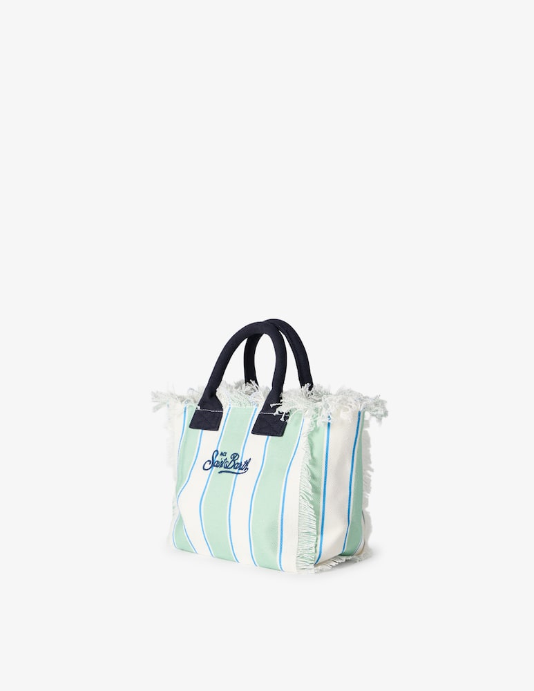 rinascente MC2 Saint Barth Stripe tote bag with shoulder strap