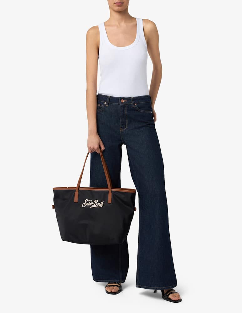 rinascente MC2 Saint Barth Borsa a spalla con logo