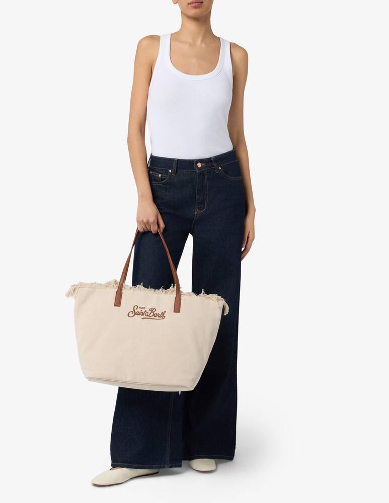 rinascente MC2 Saint Barth Borsa a spalla con frange