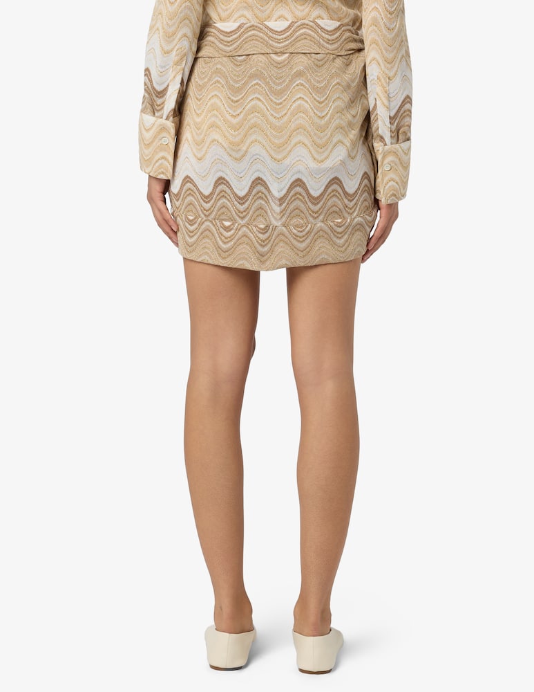 rinascente MC2 Saint Barth Pareo wrap mini skirt
