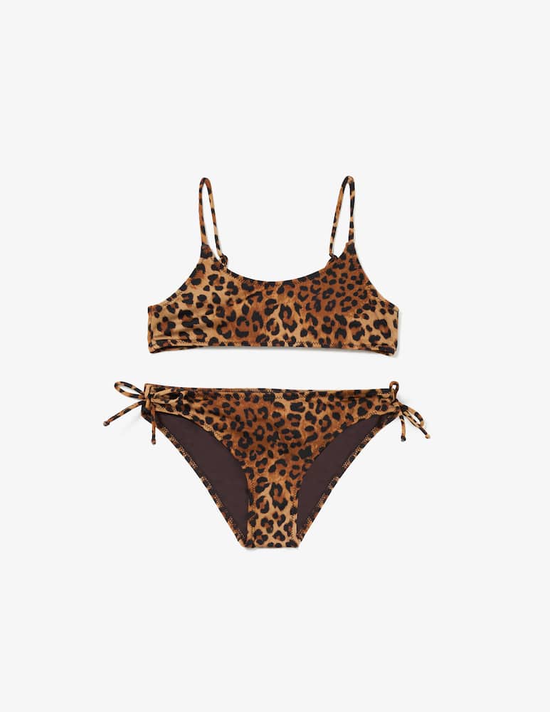 rinascente MC2 Saint Barth Bikini stampa animalier