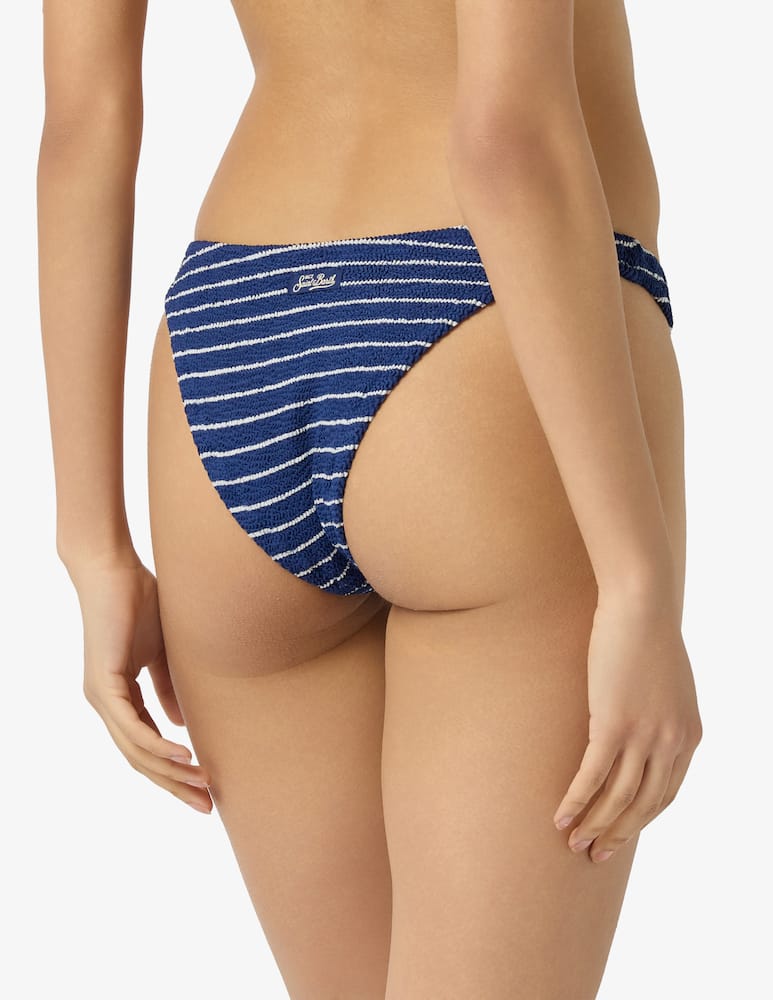rinascente MC2 Saint Barth Slip bikini coprente crinkle