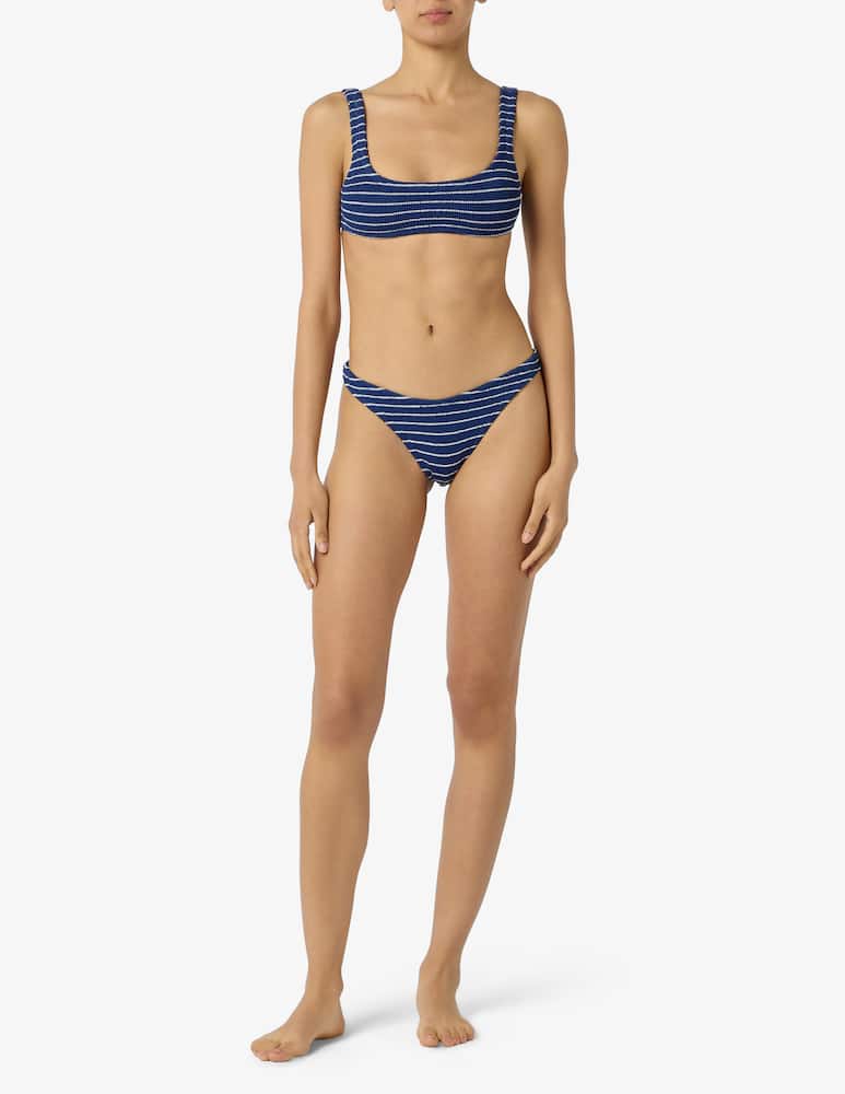 rinascente MC2 Saint Barth Reggiseno bikini a bralette crinkle