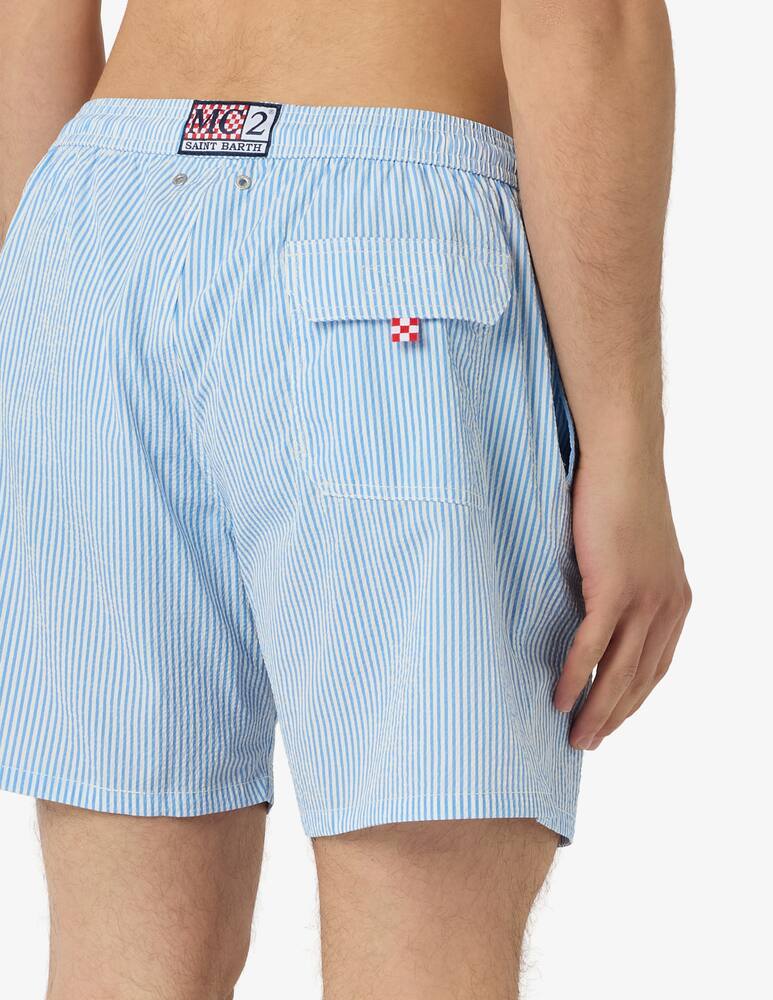 rinascente MC2 Saint Barth Boxer mare tasca retro PATMOS