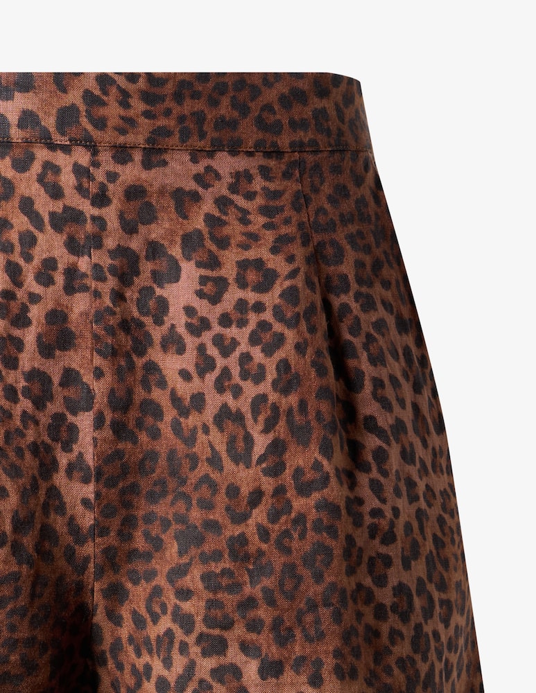 rinascente MC2 Saint Barth Leopard shorts