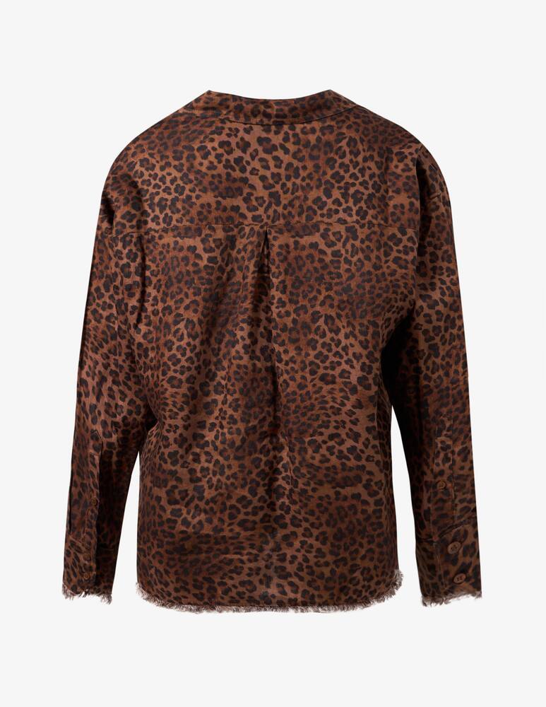 rinascente MC2 Saint Barth Leopard print long sleeve shirt