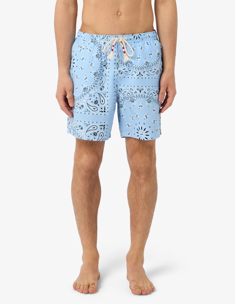 rinascente MC2 Saint Barth Capri paisley swim shorts