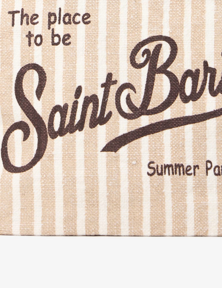 rinascente MC2 Saint Barth Pochette mare in lino Aline