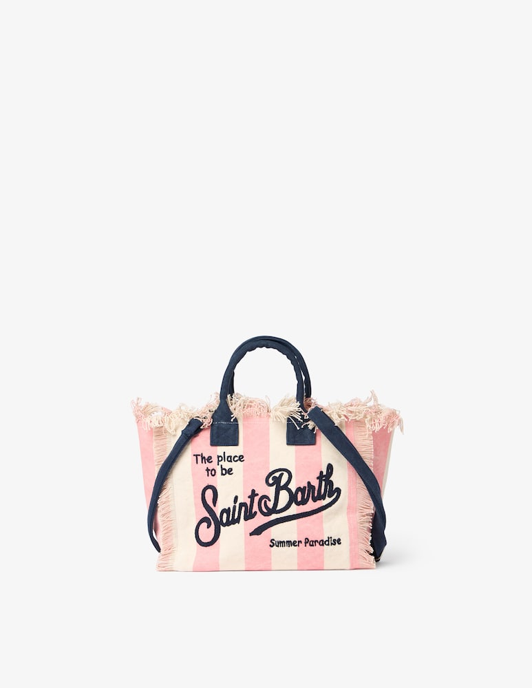 rinascente MC2 Saint Barth Striped shopper bag