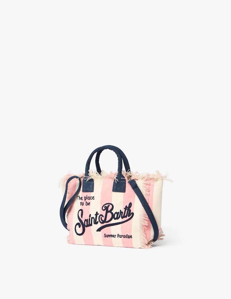 rinascente MC2 Saint Barth Striped shopper bag