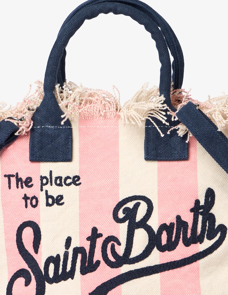 rinascente MC2 Saint Barth Striped shopper bag