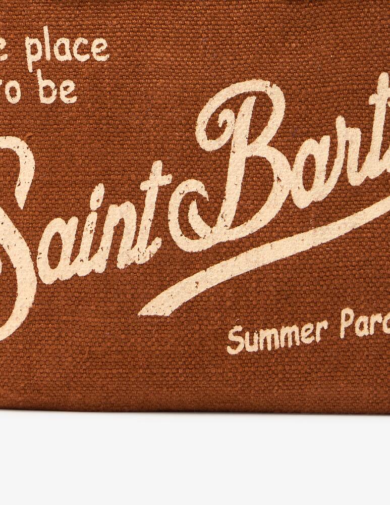 rinascente MC2 Saint Barth Borsa Vanity mini in lino