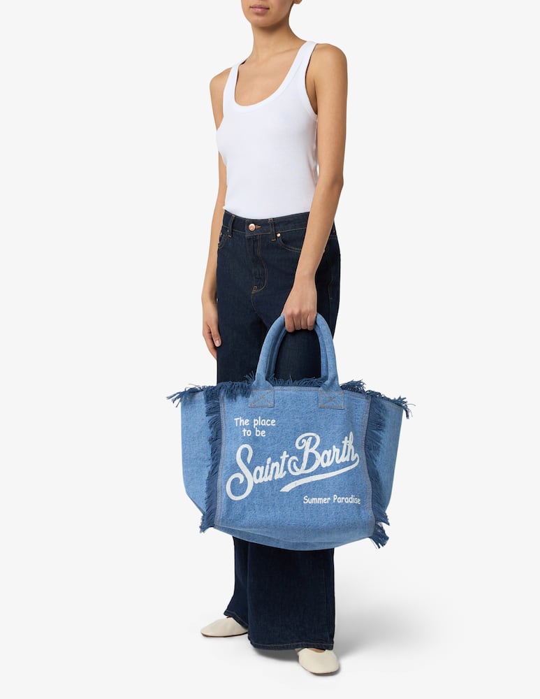 rinascente MC2 Saint Barth Denim Saint Barth shoulder bag
