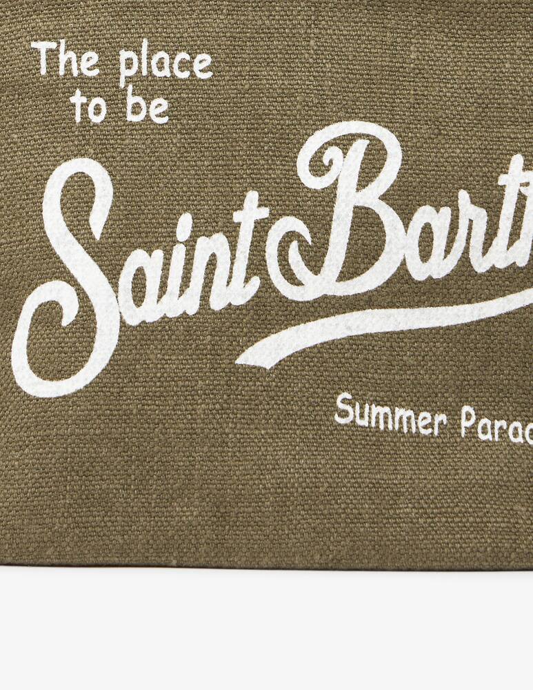 rinascente MC2 Saint Barth Pochette mare in lino Aline