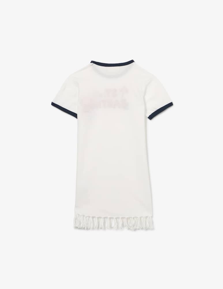 rinascente MC2 Saint Barth Abito t-shirt con frange