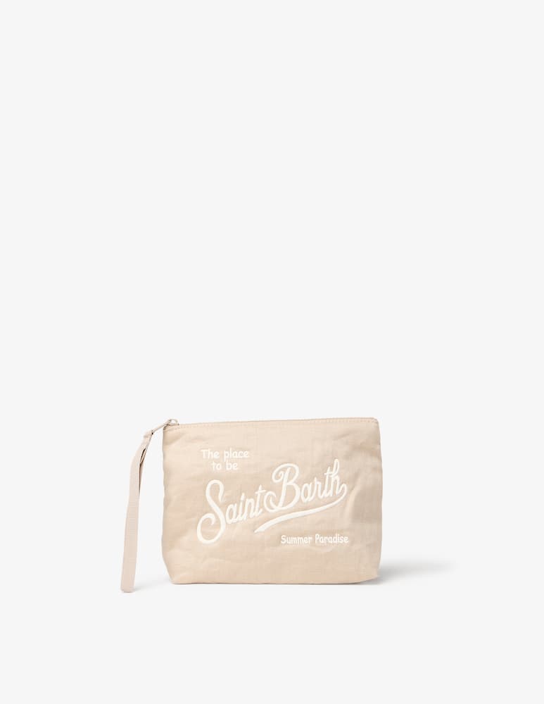 rinascente MC2 Saint Barth Linen pochette