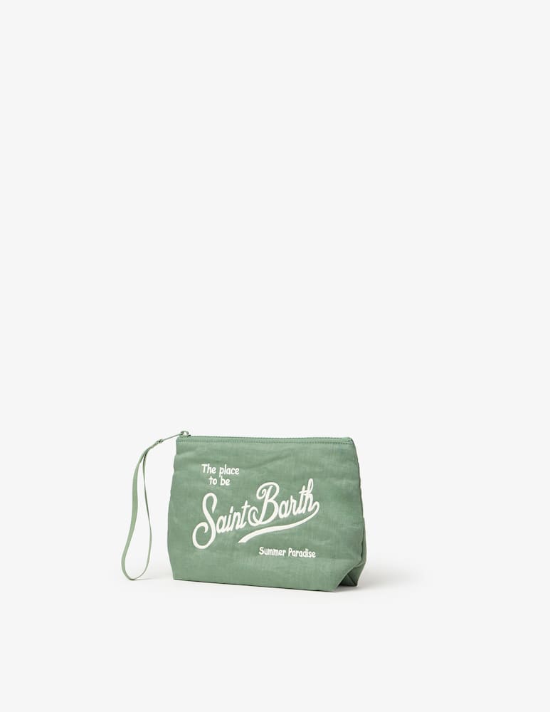 rinascente MC2 Saint Barth Pochette in lino Aline