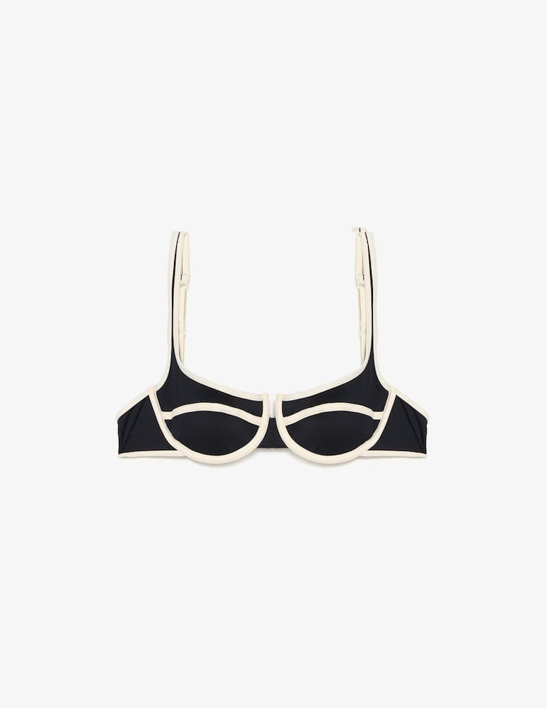 rinascente MC2 Saint Barth Balconette bikini top with string