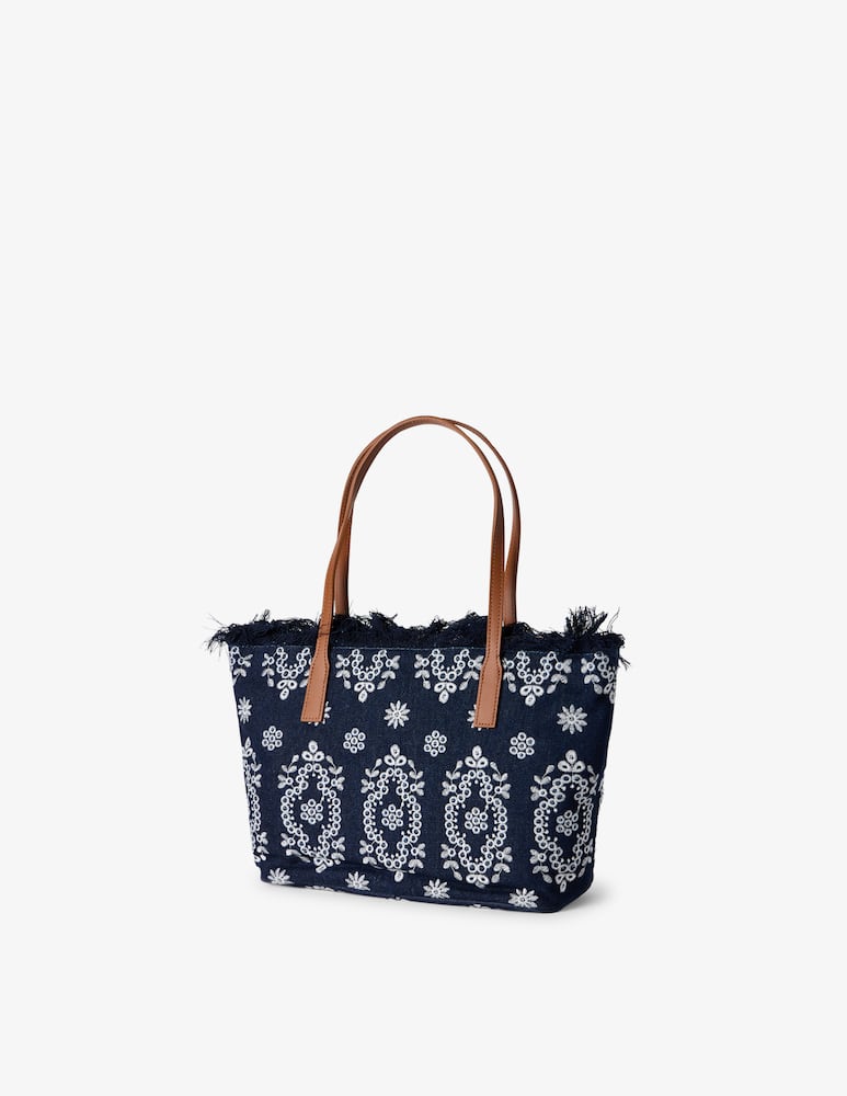 rinascente MC2 Saint Barth Shopper ricamo