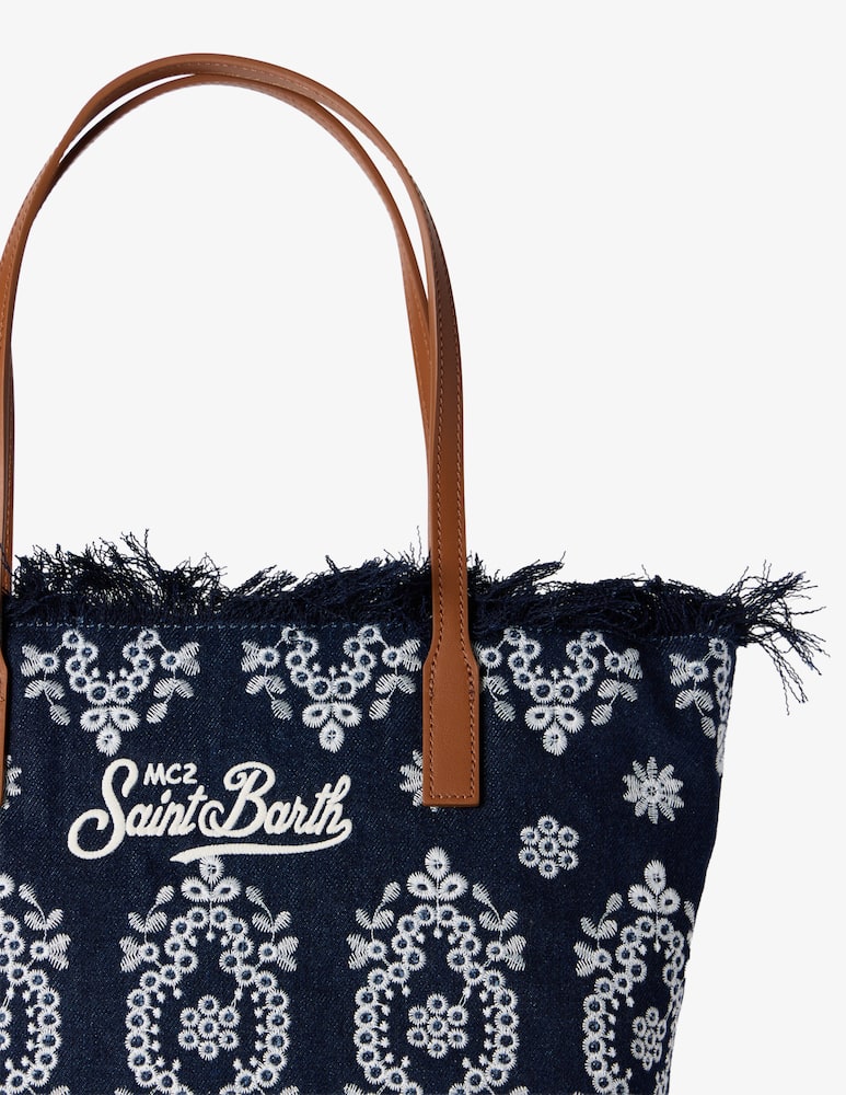 rinascente MC2 Saint Barth Shopper ricamo
