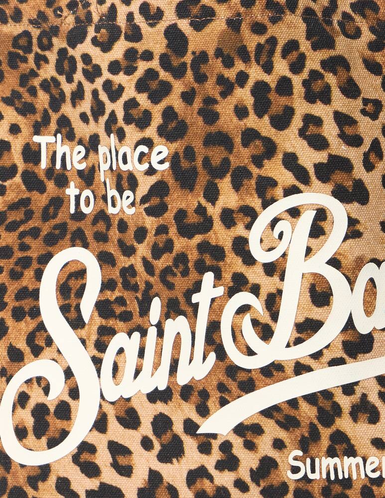 rinascente MC2 Saint Barth Borsa shopper leopardata