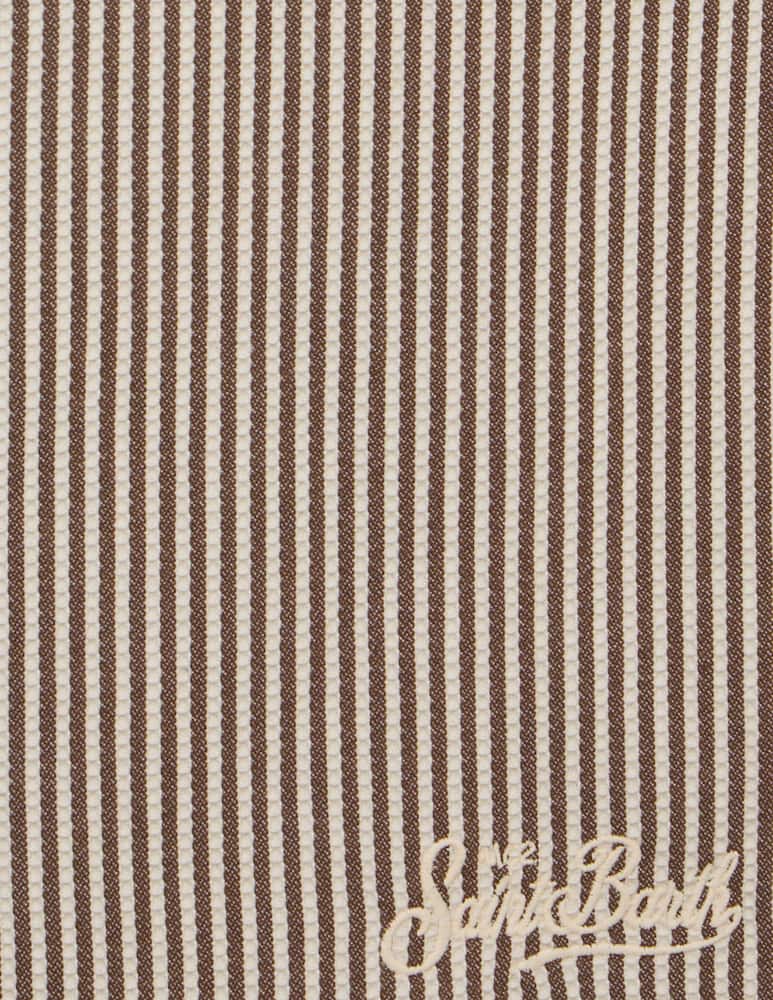 rinascente MC2 Saint Barth Seersucker beach towel