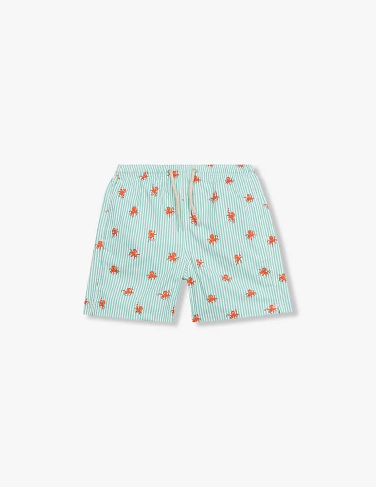 rinascente MC2 Saint Barth Octopus print swim shorts