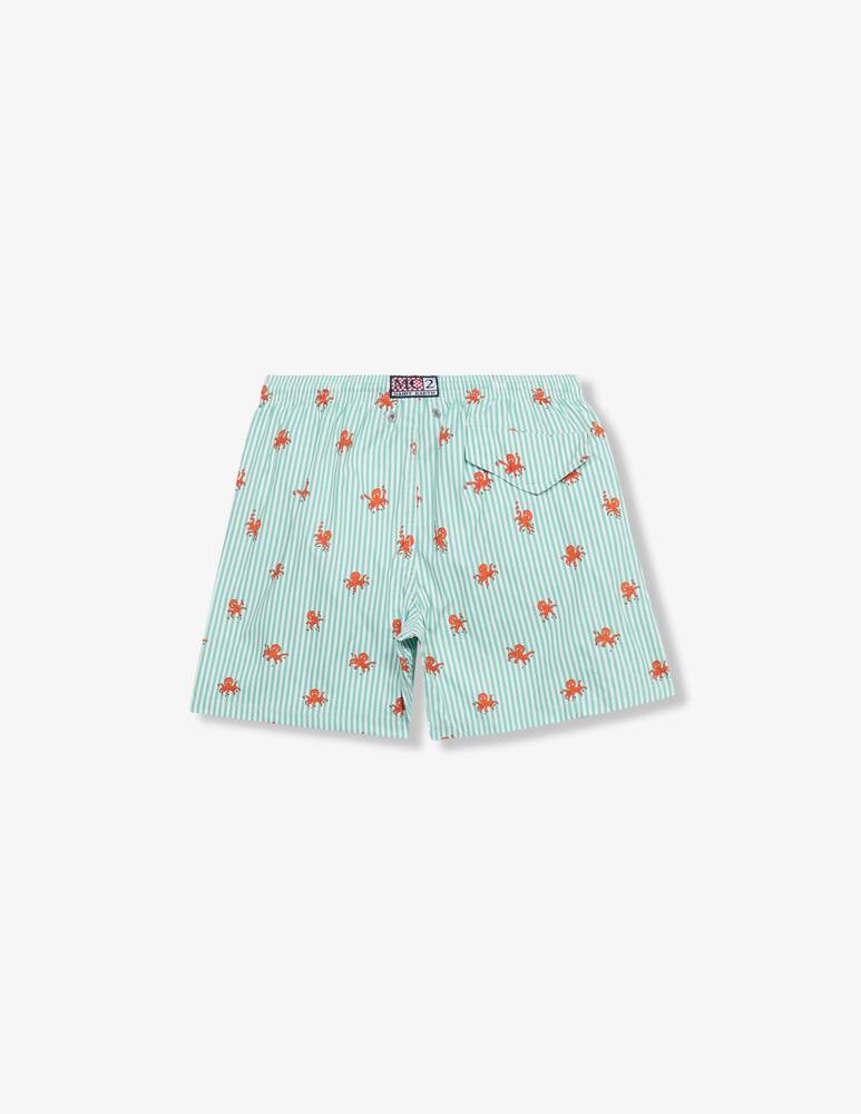 rinascente MC2 Saint Barth Octopus print swim shorts