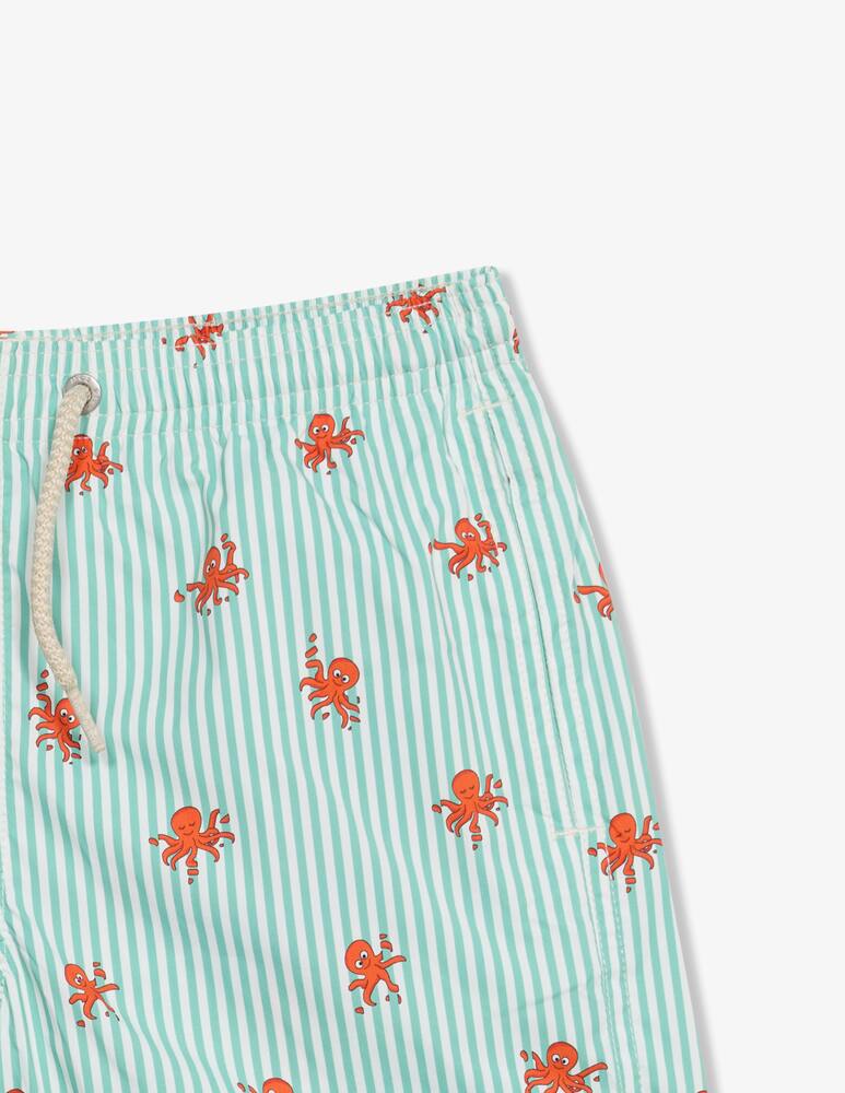 rinascente MC2 Saint Barth Octopus print swim shorts