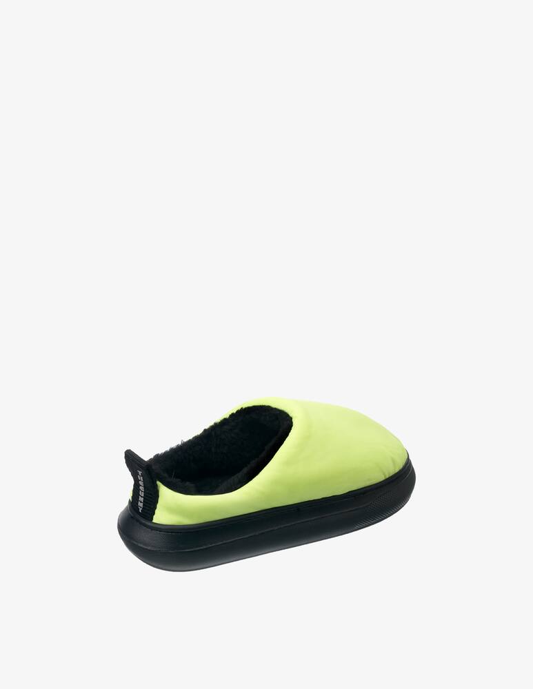 rinascente The Gummy Nylon flat shoes fauxfur inside