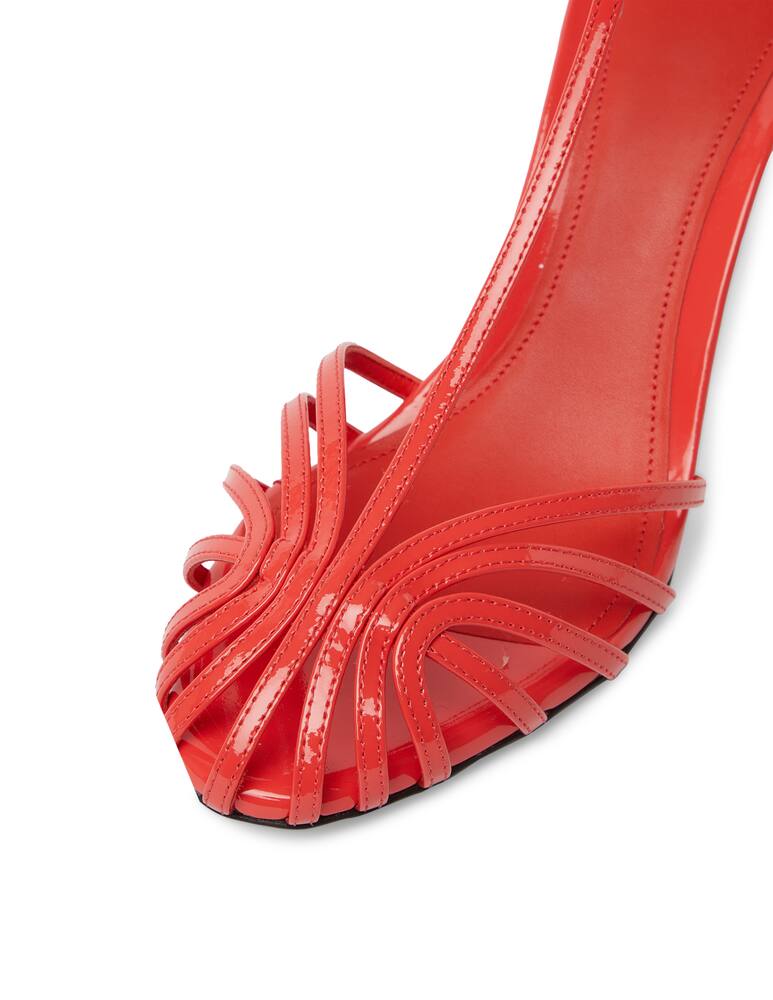 rinascente Alevì Scarpe con tacco in pelle Anna - arancione