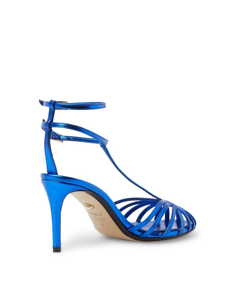 rinascente Alevì Anna leather heeled shoes - blue