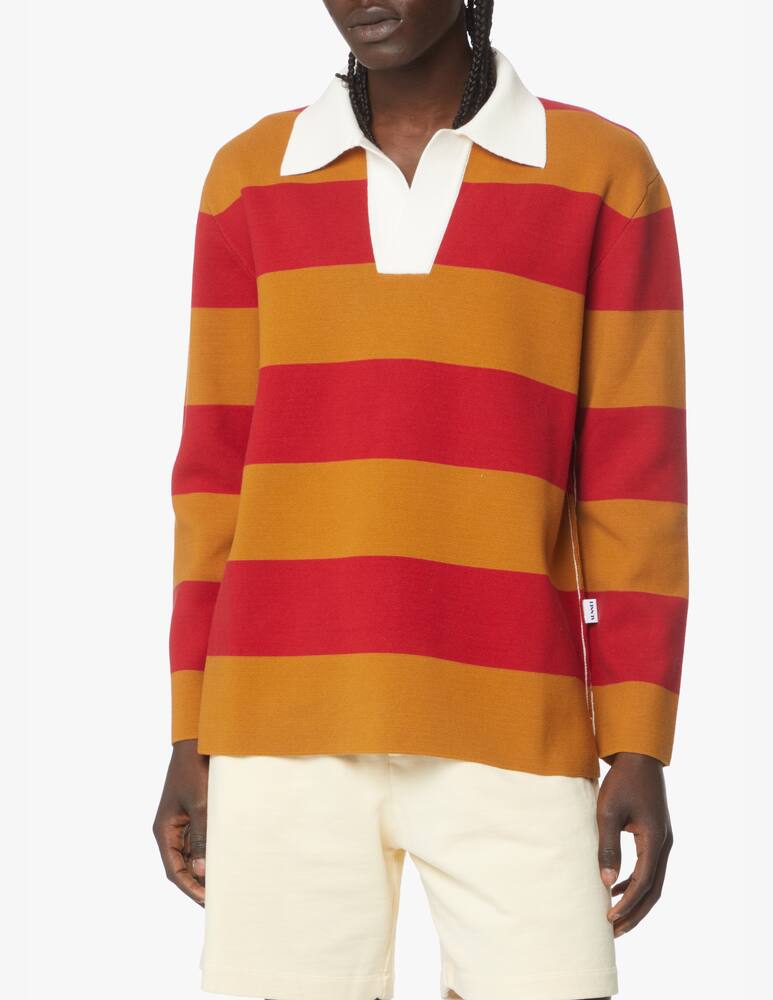 rinascente Sunnei Knitted rugby polo - multi
