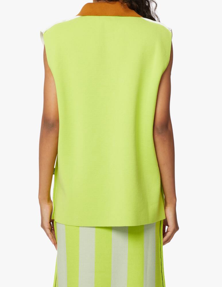 rinascente Sunnei Polo senza maniche - bianco