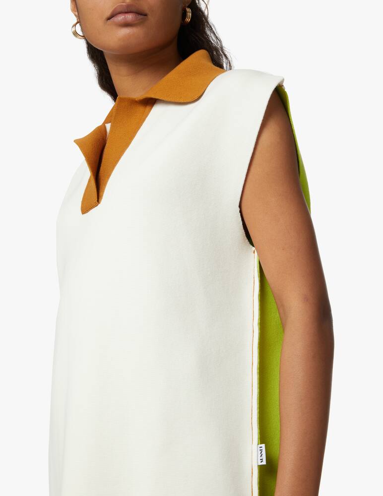 rinascente Sunnei Polo senza maniche - bianco