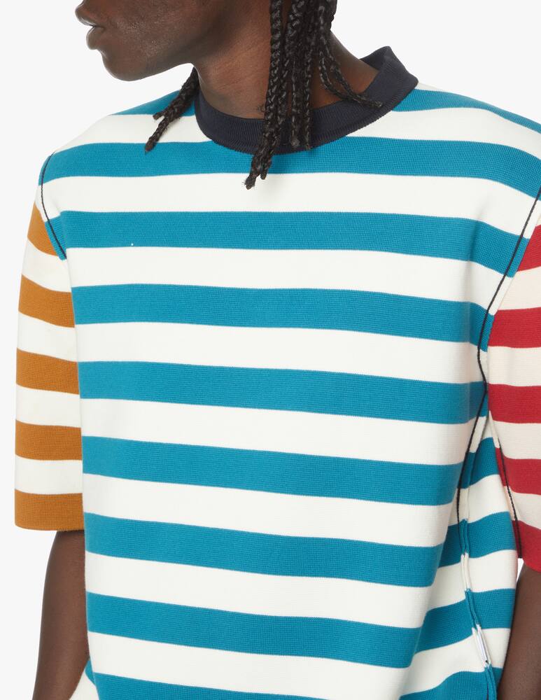 rinascente Sunnei Maglietta a righe color block - multicolor