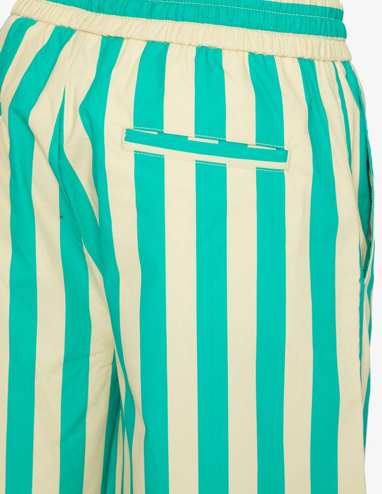 rinascente Sunnei Striped shorts - green