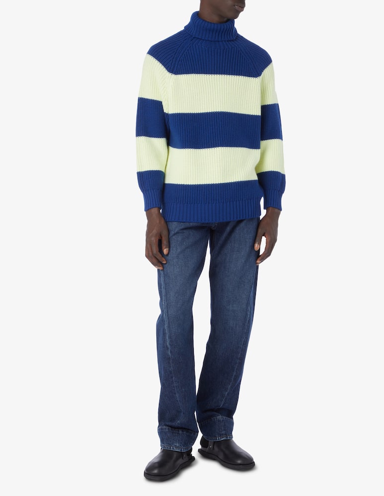 rinascente Sunnei Knit high neck sweater - Blue