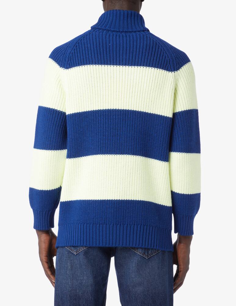 Sunnei Knit high neck sweater - Blue - picture 3 Sunnei Knit high neck sweater - Blue - picture 3