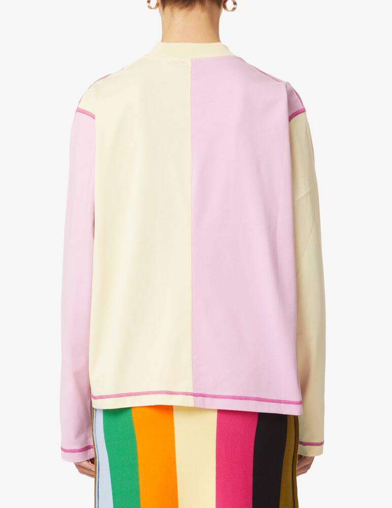 rinascente Sunnei Maglietta a manica lunga con cutouts - Rosa