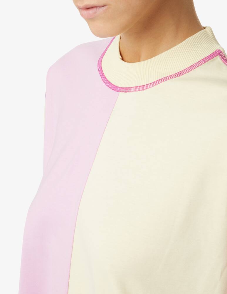 rinascente Sunnei Maglietta a manica lunga con cutouts - Rosa