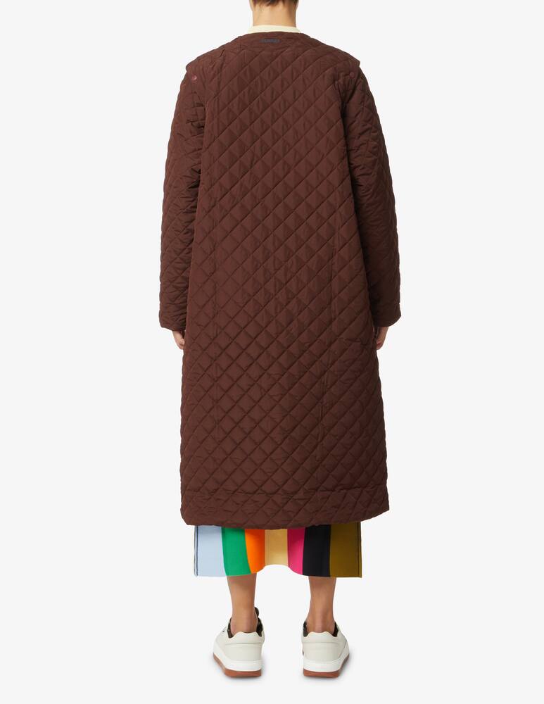 rinascente Sunnei Giacca lunga trapuntata - Marrone