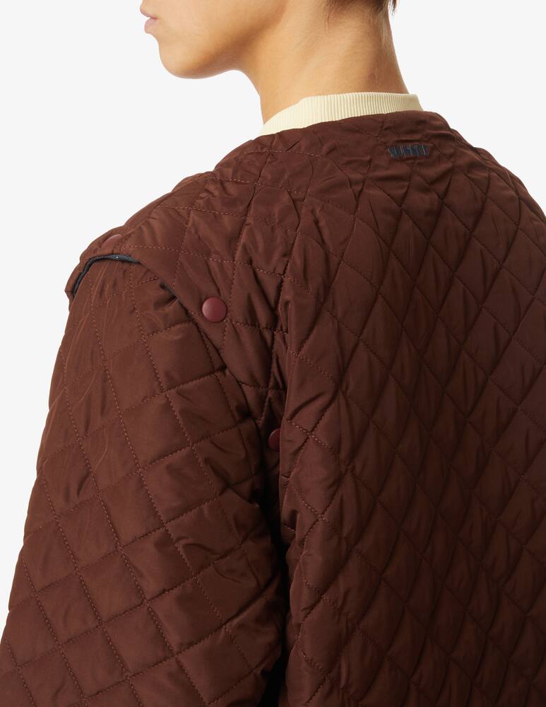 rinascente Sunnei Giacca lunga trapuntata - Marrone