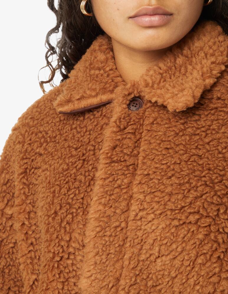 rinascente Sunnei Giacca over teddy - Marrone
